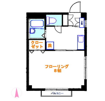 東京都文京区本郷５丁目 賃貸マンション 1K