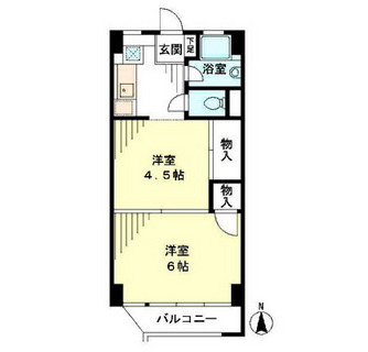 東京都新宿区百人町１丁目 賃貸マンション 2K