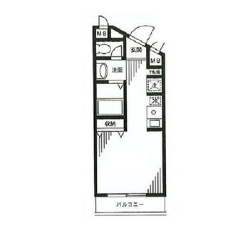 東京都江東区亀戸９丁目 賃貸マンション 1R
