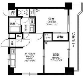 東京都江東区亀戸６丁目 賃貸マンション 2LK