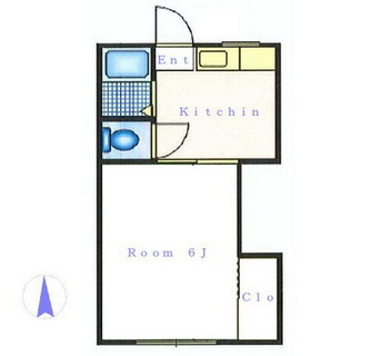 東京都三鷹市上連雀２丁目 賃貸マンション 1K