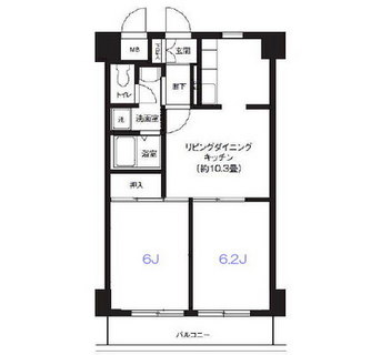 東京都江戸川区西小岩１丁目 賃貸マンション 2LDK