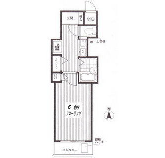 東京都杉並区梅里１丁目 賃貸マンション 1K