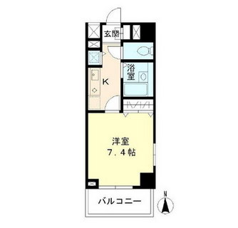 東京都江東区亀戸２丁目 賃貸マンション 1K