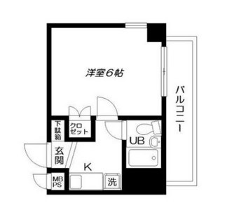 東京都三鷹市下連雀２丁目 賃貸マンション 1K