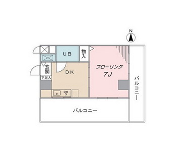 東京都三鷹市下連雀３丁目 賃貸マンション 1DK