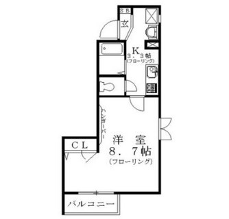 東京都杉並区高円寺北３丁目 賃貸マンション 1K