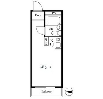 東京都中野区新井２丁目 賃貸マンション 1K