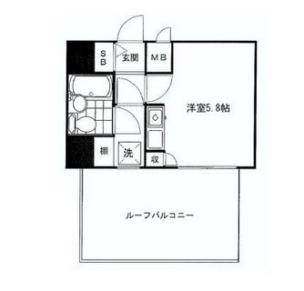 東京都中野区新井１丁目 賃貸マンション 1R