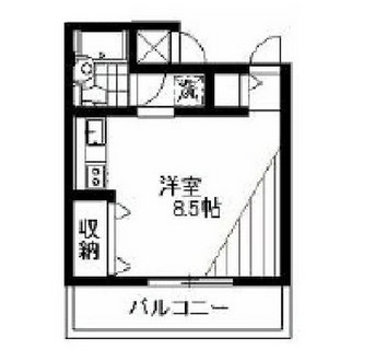 東京都渋谷区代々木１丁目 賃貸マンション 1R