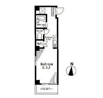 東京都墨田区江東橋２丁目 賃貸マンション 1K