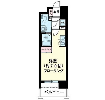 東京都江東区新大橋３丁目 賃貸マンション 1R