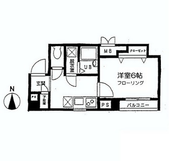 東京都江東区毛利１丁目 賃貸マンション 1DK