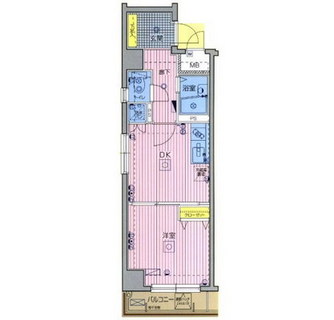 東京都台東区蔵前２丁目 賃貸マンション 1DK