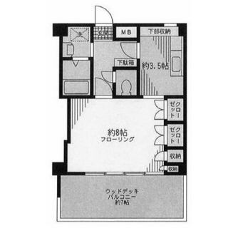 東京都新宿区北新宿３丁目 賃貸マンション 1K