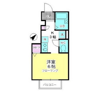 東京都武蔵野市中町３丁目 賃貸アパート 1K