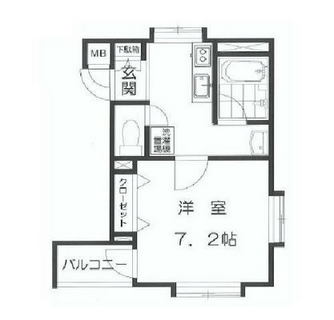 東京都武蔵野市中町２丁目 賃貸マンション 1DK