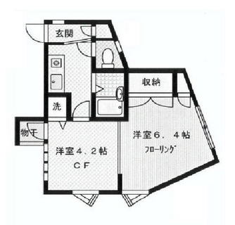 東京都杉並区荻窪５丁目 賃貸マンション 2K