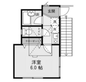 東京都新宿区上落合３丁目 賃貸アパート 1K