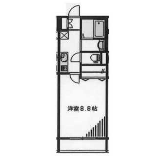 東京都新宿区百人町２丁目 賃貸マンション 1K