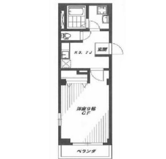 東京都中野区中野３丁目 賃貸マンション 1K