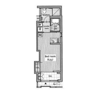 東京都中野区中野５丁目 賃貸マンション 1R