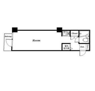 東京都中野区中野５丁目 賃貸マンション 1R