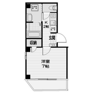 東京都台東区蔵前２丁目 賃貸マンション 1K