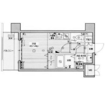 東京都文京区本郷２丁目 賃貸マンション 1R