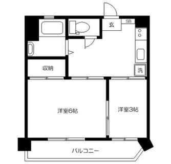 東京都杉並区高円寺北２丁目 賃貸マンション 2K