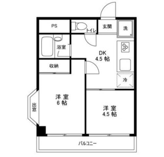 東京都江戸川区西小岩２丁目 賃貸マンション 2K