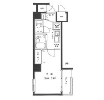 東京都台東区鳥越２丁目 賃貸マンション 1K