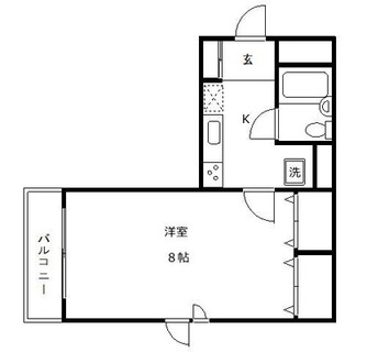 東京都新宿区南町 賃貸マンション 1K