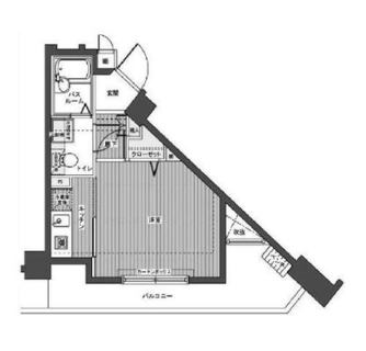 東京都墨田区東駒形２丁目 賃貸マンション 1K