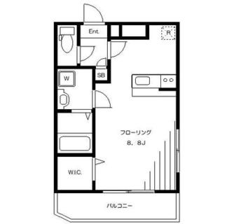 東京都中野区新井１丁目 賃貸マンション 1R