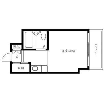 東京都千代田区飯田橋１丁目 賃貸マンション 1R