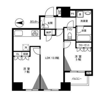 東京都新宿区左門町 賃貸マンション 2LDK