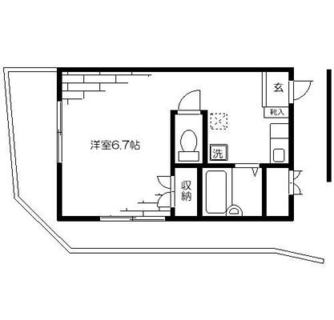 東京都渋谷区代々木１丁目 賃貸マンション 1R