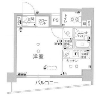 東京都千代田区飯田橋２丁目 賃貸マンション 1K