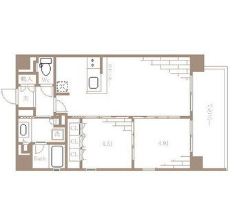 東京都文京区本郷１丁目 賃貸マンション 2LDK