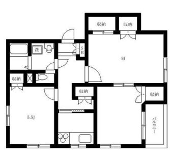 東京都新宿区上落合２丁目 賃貸マンション 2LDK
