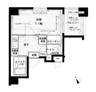 東京都新宿区四谷三栄町 賃貸マンション 1K